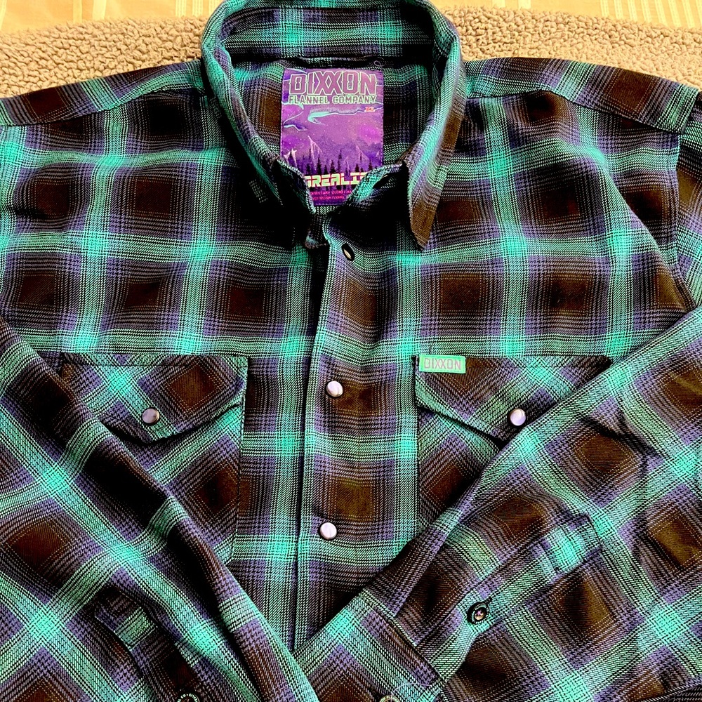 Dixxon Company XL Borealis flannel shirt